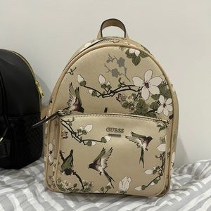 Mini floral guess backpack